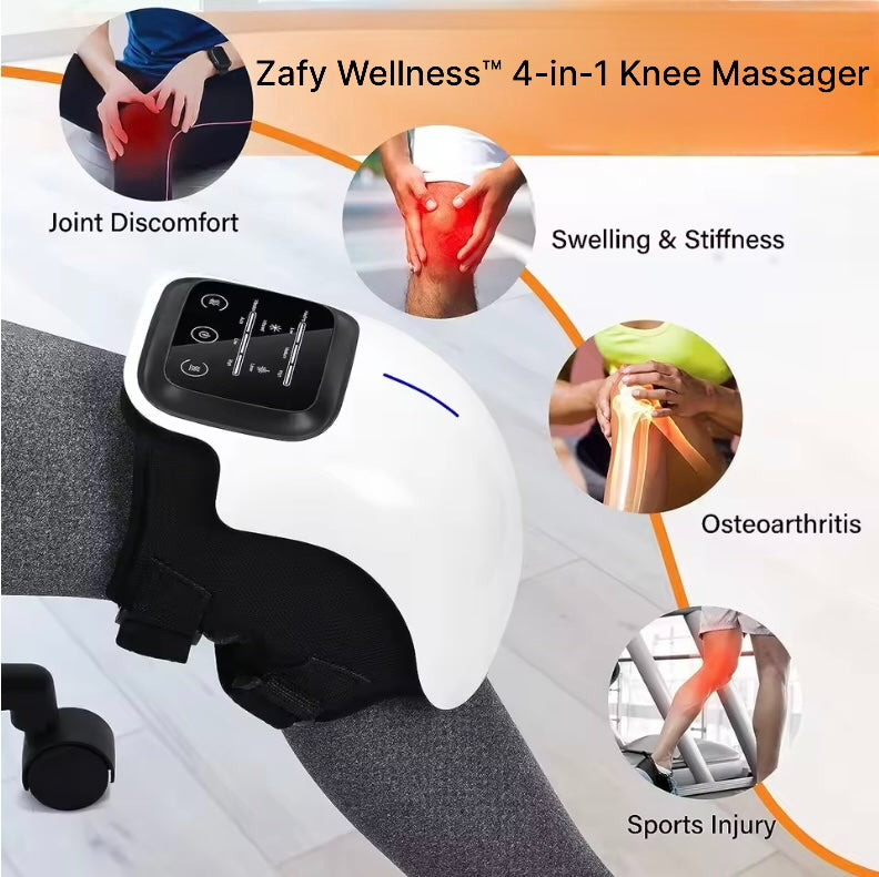 Zafy Wellness™ 4-in-1 Knee Massager